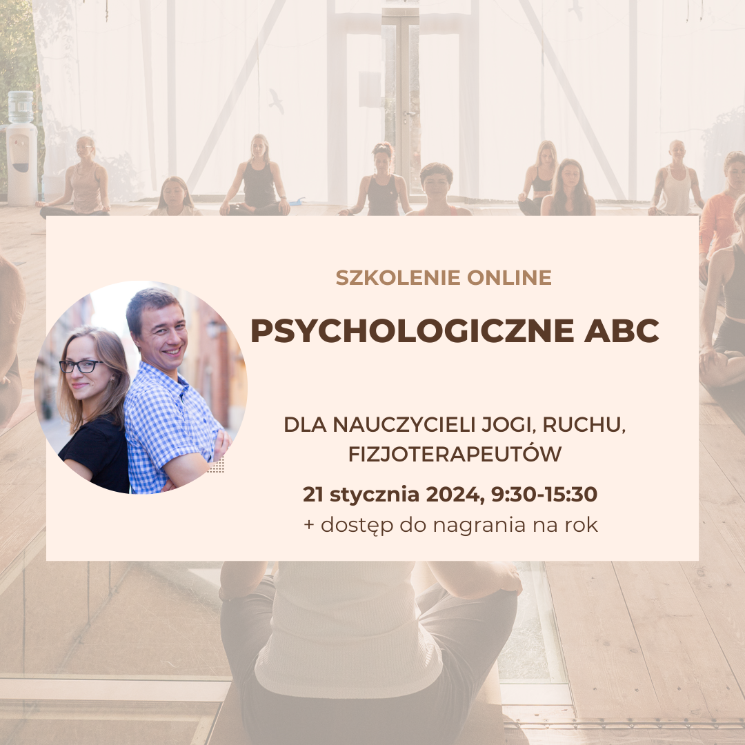 „Psychologiczne ABC” – szkolenie dla osób pracujących z ciałem
